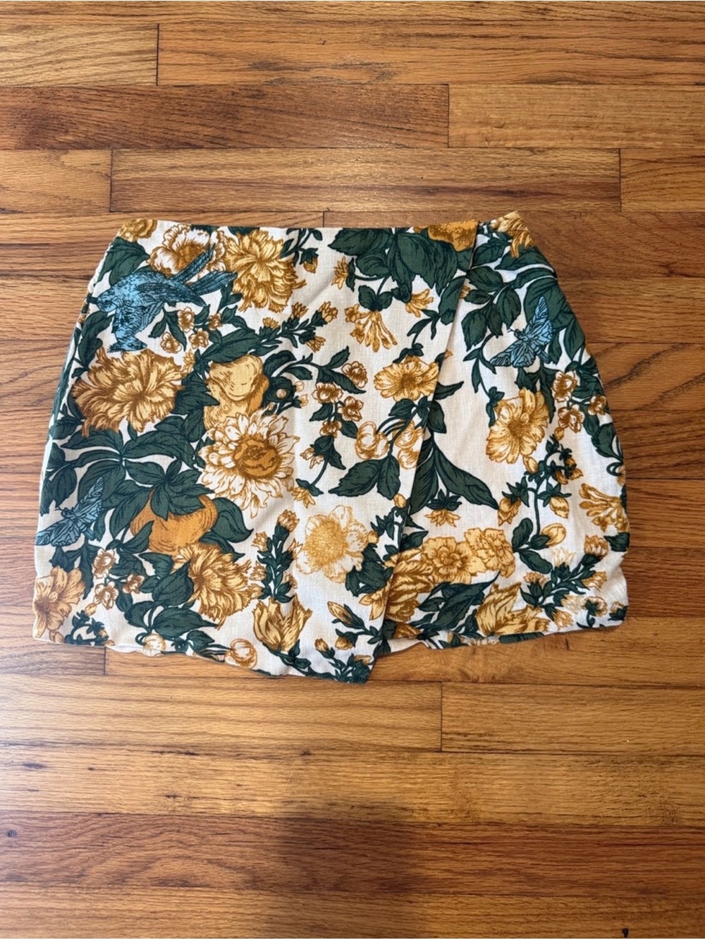 Abercrombie & Fitch Scarlett Linen-Blend Mini Skort - Picture 4 of 6